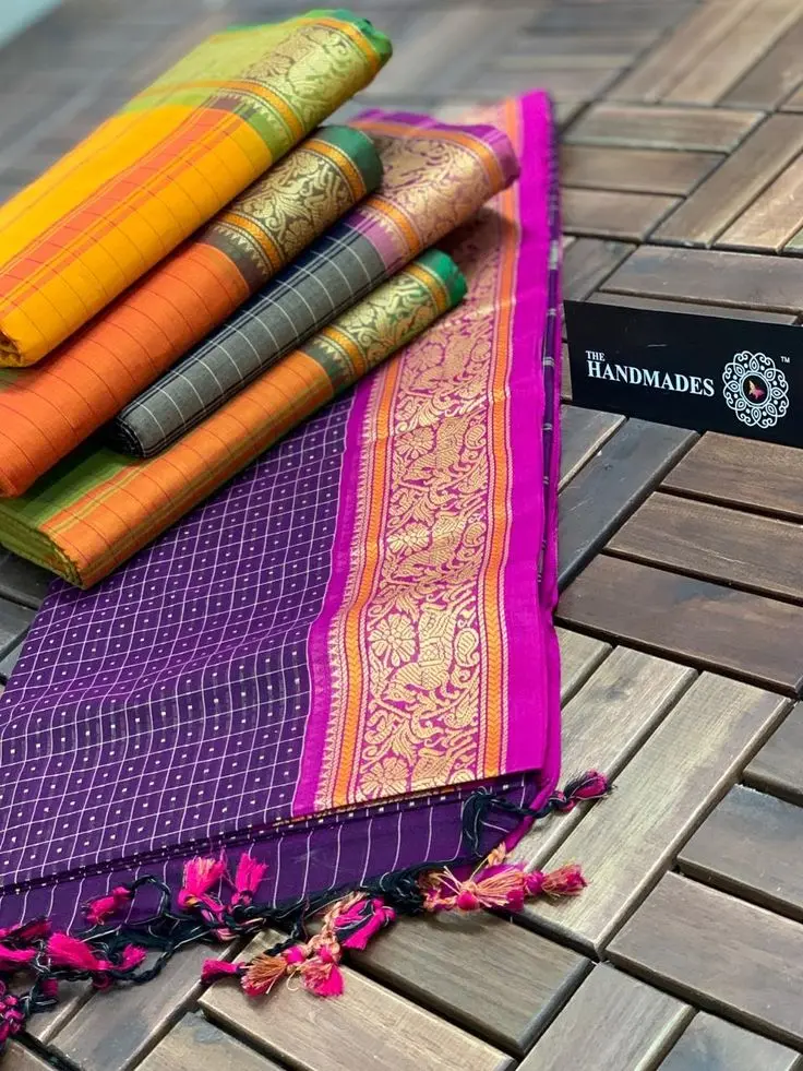 Pure Cotton Venkatagiri Sarees